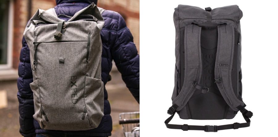 個性派に】ロールトップのデイバックを、アクティブに使いこなす